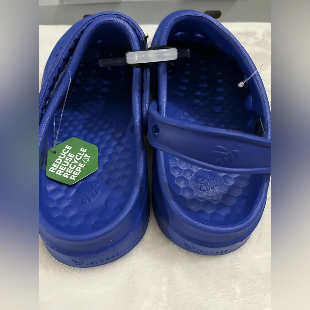 Joybees Harper Blue Toddler Clog Sandal Water Shoe Size W8 M6